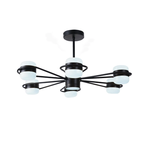 LED acrylic chandelier Sirius B N4557/6 BK - Фото № 4