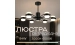 Люстра светодиодная акриловая Sirius B N4557/6 BK - Фото №1