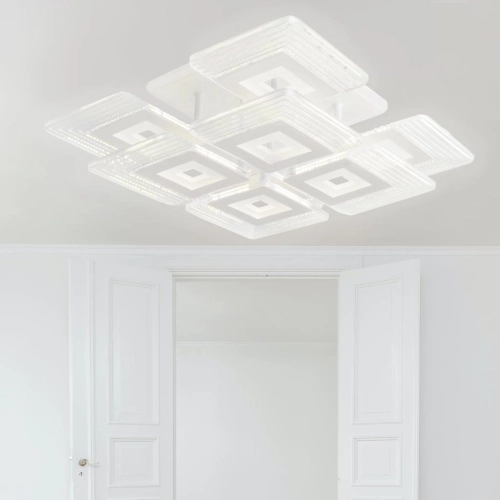 Люстра світлодіодна акрілова Sirius B YH393/8 (176W+16W) - Фото № 2