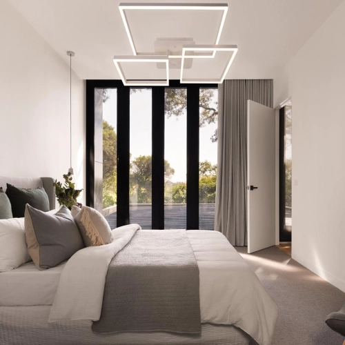 Люстра світлодіодна акрілова Sirius DK5809/3 WH 174W - Фото № 5