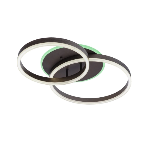 Люстра світлодіодна акрілова Sirius DK5851/2 COF (RGB) 88W+8W - Фото № 7