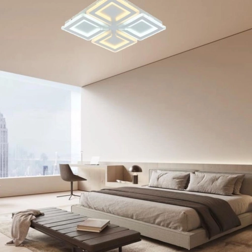 Люстра світлодіодна акрілова Sirius LI8551/500 WH (192W) - Фото № 8