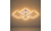 Люстра світлодіодна акрілова Sirius LI8822/2+2 WH (RGB) 88W+8W - Фото №1