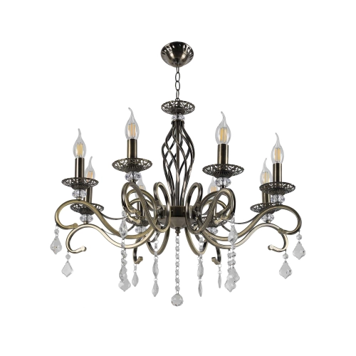 Chandelier classic Sirius N1208 / 8 with 8 light bulbs - Фото № 1