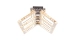 Chandelier LED acrylic Sirius 2926-6 240W 48W - Фото № 3