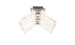 Chandelier LED acrylic Sirius 2926-6 240W 48W - Фото № 4