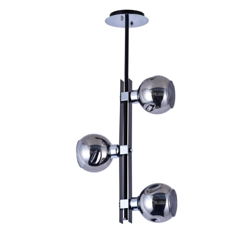 Loft-style chandelier Sirius Yu 9800В/3 with 3 shades - Фото № 1
