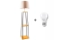Floor lamp Sirius FL 9107-ORW with lampshade - Фото №1
