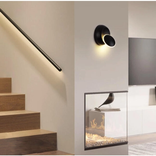 Sirius 8872M-B LED wall sconce black - Фото № 2