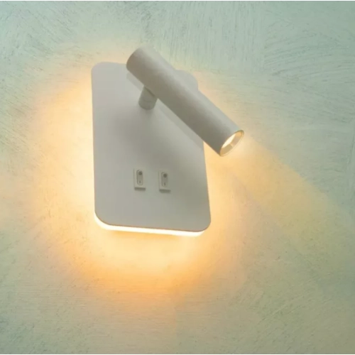 LED wall sconce VALESO 8906S white - Фото № 7