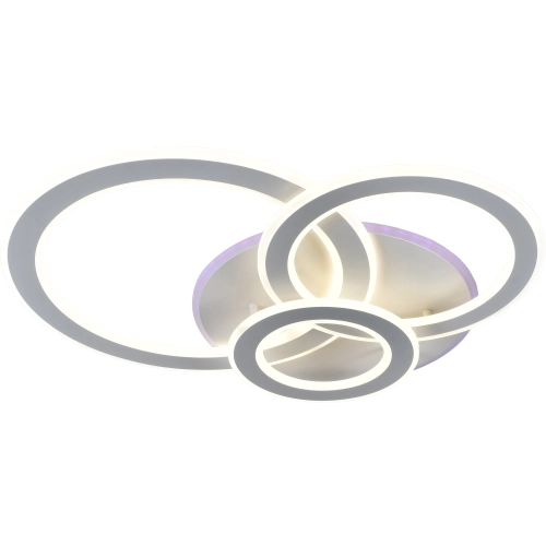 Люстра світлодіодна акрілова Sirius LI8778/3 WH (RGB) 220W+11W - Фото № 2