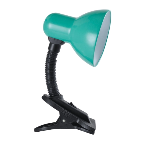 Table lamp Sirius TY 1108B for one bulb with a clip (green) - Фото № 1