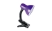 Table lamp Sirius TY 1108B for one bulb with a clip (purple) - Фото № 1