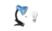 Table lamp Sirius TY 1108B for one bulb with a clip (blue) - Фото №1