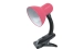 Table lamp Sirius TY 1108B for one bulb with a clip (pink) - Фото № 1