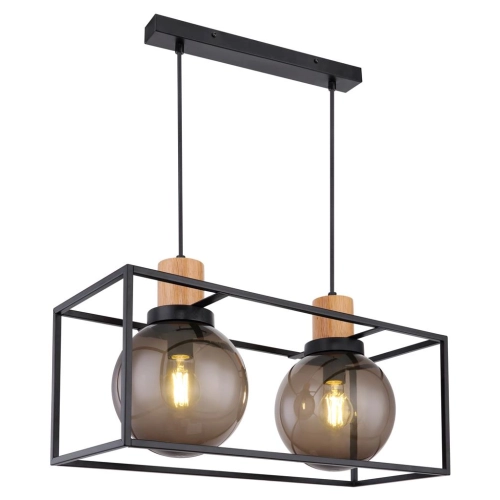 Sirius 8899-2 hanging chandelier with 2 shades