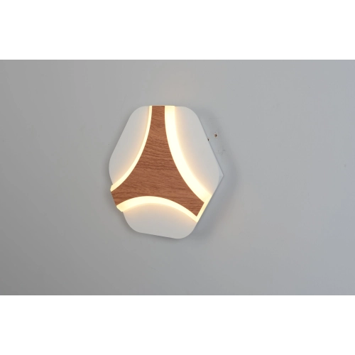 LED sconce 8927-1 9W 200*185*40 white - Фото № 4