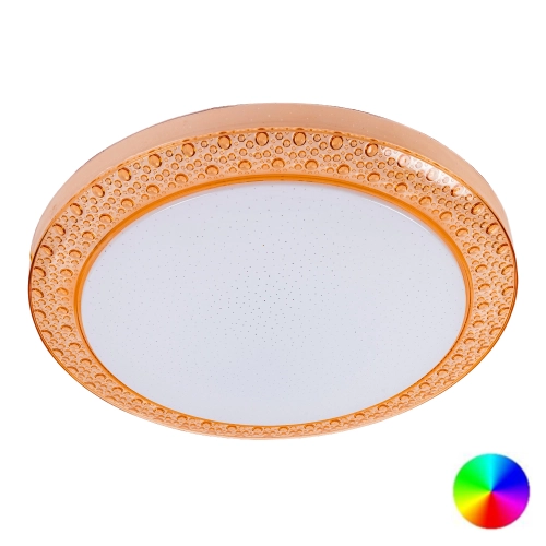 Светодиодная смарт люстра Sirius GLX-19447-400 48W Amber (RGB) - Фото № 13