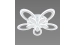 LED chandelier VALESO 77533/5 WT - Фото № 4
