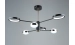 LED acrylic chandelier Sirius B YH872/3+3 COFFEE+GD