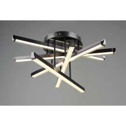 Люстра світлодіодна акрилова Sirius B YH997/5 GRAY