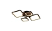LED ceiling chandelier  6106-4 BK 62W - Фото №1