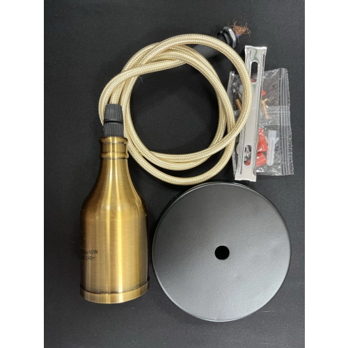 Suspension in loft style Sirius XQ-A08 (BK+ZG)