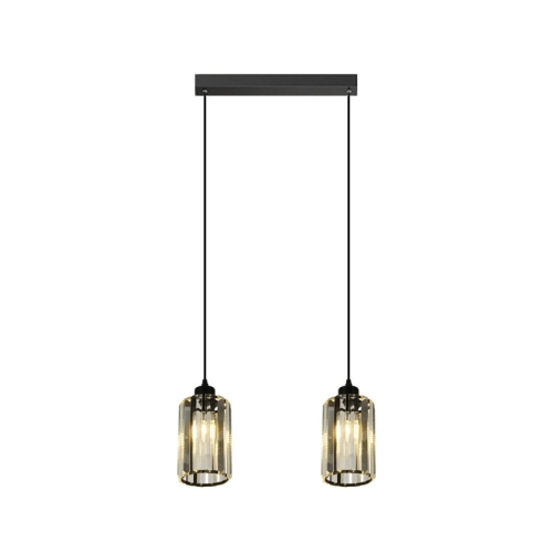 Semi-suspended chandelier VALESO GLD-20996-2-120*170 with 2 shades