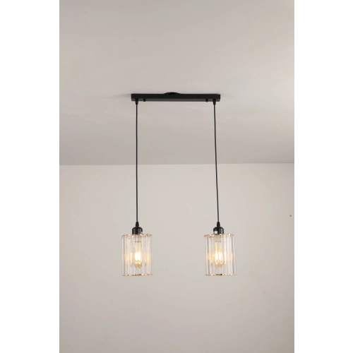 Semi-suspended chandelier VALESO GLD-20996-2-120*170 with 2 shades - Фото № 2