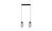 Semi-suspended chandelier VALESO GLD-20996-2-120*170 with 2 shades - Фото № 3