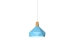 Hanging chandelier for the kitchen PL018-M blue in Scandinavian style - Фото № 1