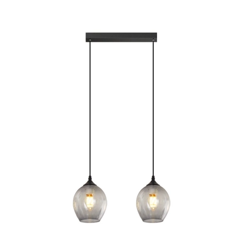Сhandelier  GLD-8181-2 8C BL with 2 shades - Фото № 1