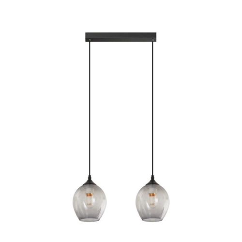 Сhandelier  GLD-8181-2 8C BL with 2 shades