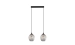 Сhandelier  GLD-8181-2 8C BL with 2 shades