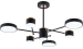 LED acrylic chandelier Sirius B X13287/6 BK+FGD - Фото №1