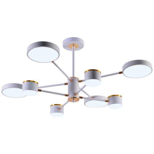 LED acrylic chandelier Sirius B X13288/8 WT+FGD