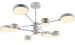 LED acrylic chandelier Sirius B X13288/8 WT+FGD - Фото № 3