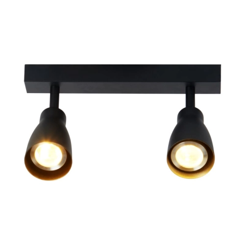 Spot VALESO INN-23043BK black with 2 shades - Фото № 1