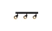 Spot  INN-23044BK black on 3 lamps - Фото № 1