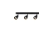 Spot  INN-23044BK black on 3 lamps - Фото №1