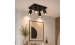 Spot  INN-23196BK black on 4 lamps - Фото №1