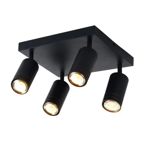 Spot  INN-23700BK black on 4 lamps - Фото № 1