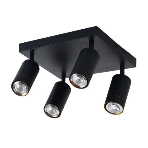 Spot  INN-23700BK black on 4 lamps