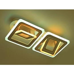 Люстра світлодіодна акрилова Sirius Ш 55569/2+2 (100W)