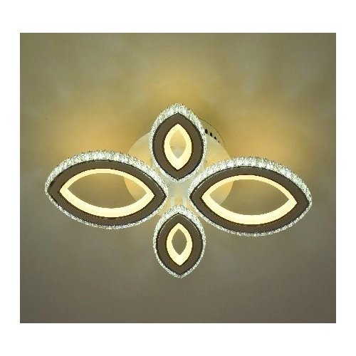 Ceiling chandelier VALESO 55573/2+2 chrome, LED