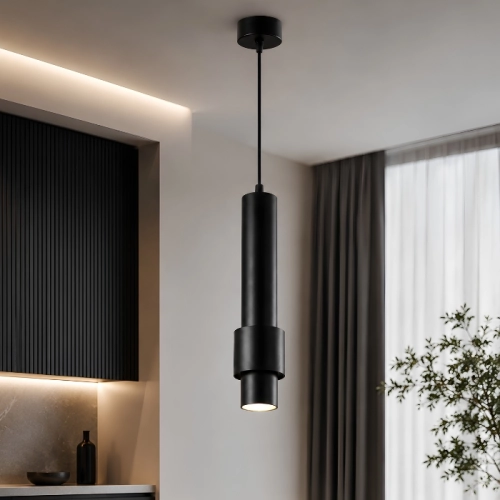 Люстра підвісна Sirius RT523 BK 7W 70*1000mm