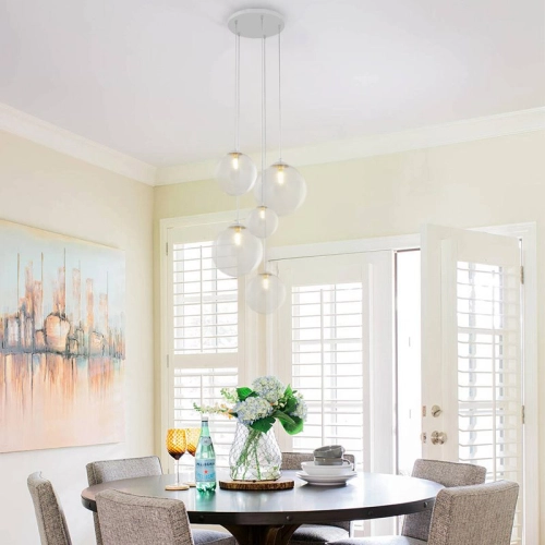 Chandelier  HN8413-5 with 5 shades - Фото № 2