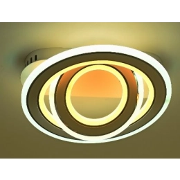 Люстра світлодіодна акрилова Sirius Ш 55568/400 (124W)