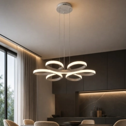 Sirius LCD3061 WT pendant LED chandelier white