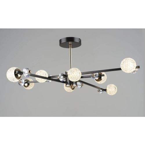 LED chandelier Sirius B N6189/8 COFFEE+FGD 96W